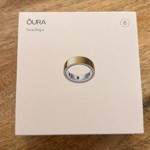 Oura Ring 4, Size 6